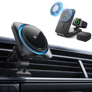 15W CryoBoost Car Charger and 25W Foldable 3-in-1 Charger Bundle - US Plug–Black