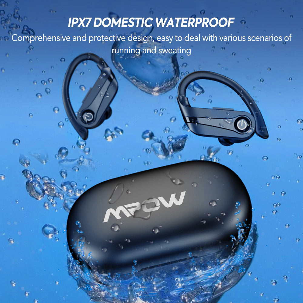 Mpow Wireless Earbuds Bluetooth 5.3 Sport True Wireless Earbuds with Microphone with Display - Image 10