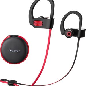Shedirmuc Flames Bluetooth Headphones ,IPX7 Waterproof Sports Earphones with Microphone for Calls ( same as mpow Flame )