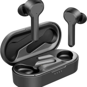 Wireless Earbuds in Ear 4-Mic Noise Cancelling Call, Bluetooth Earphones w/Punchy Bass