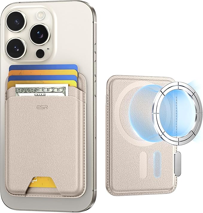 Magnetic Wallet Boost (HaloLock) - Desert Titanium
