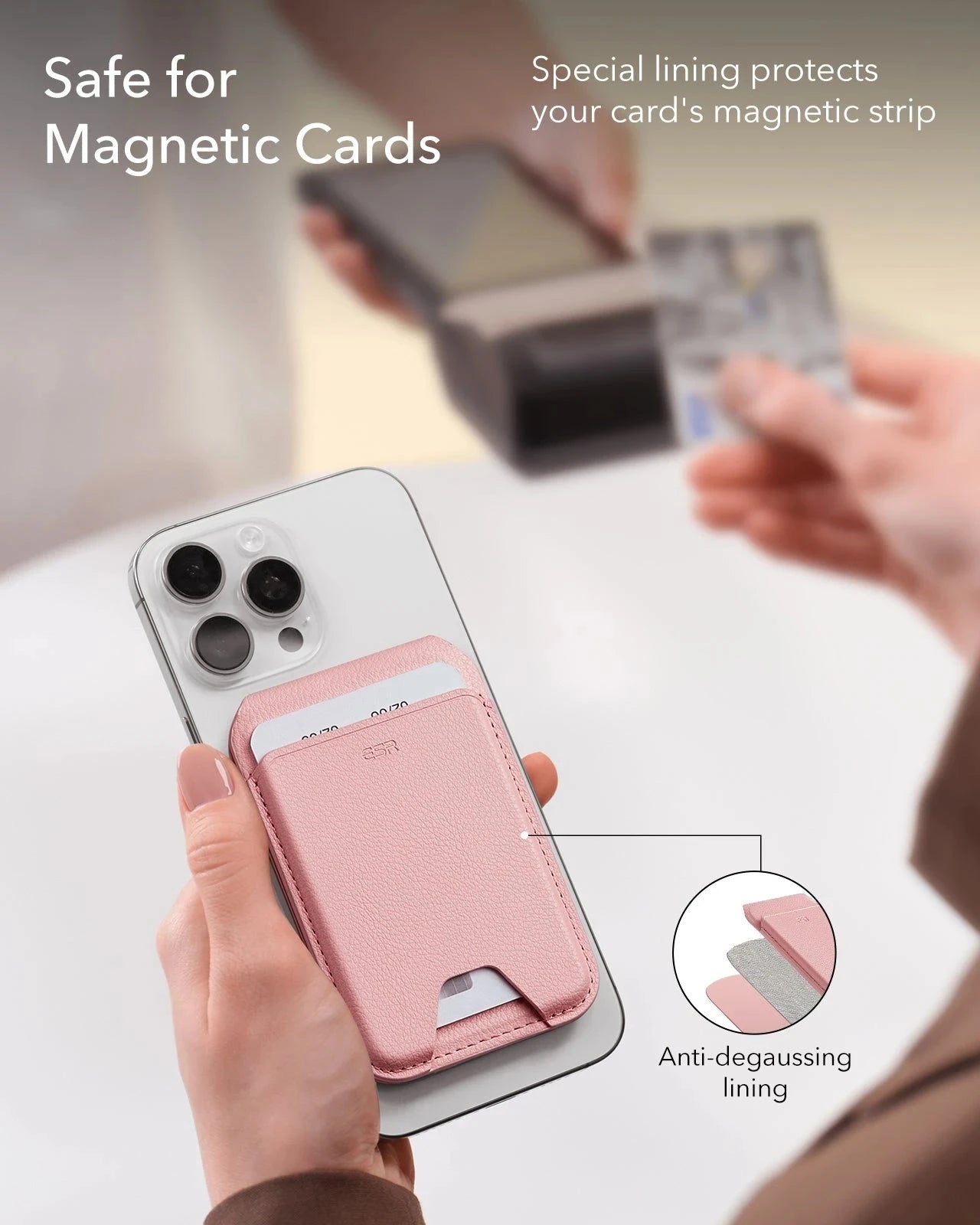 Aura Wallet Stand (HaloLock) - Pink - Image 8
