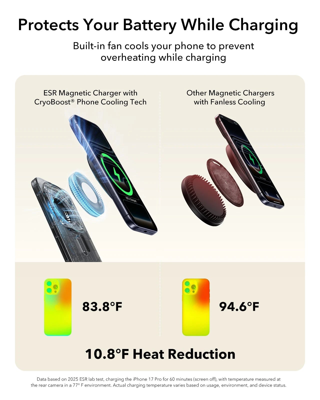 CryoBoost Foldable 3-in-1 Magnetic Charging Station (25W) – US Plug-Frosted Graphite - Image 6
