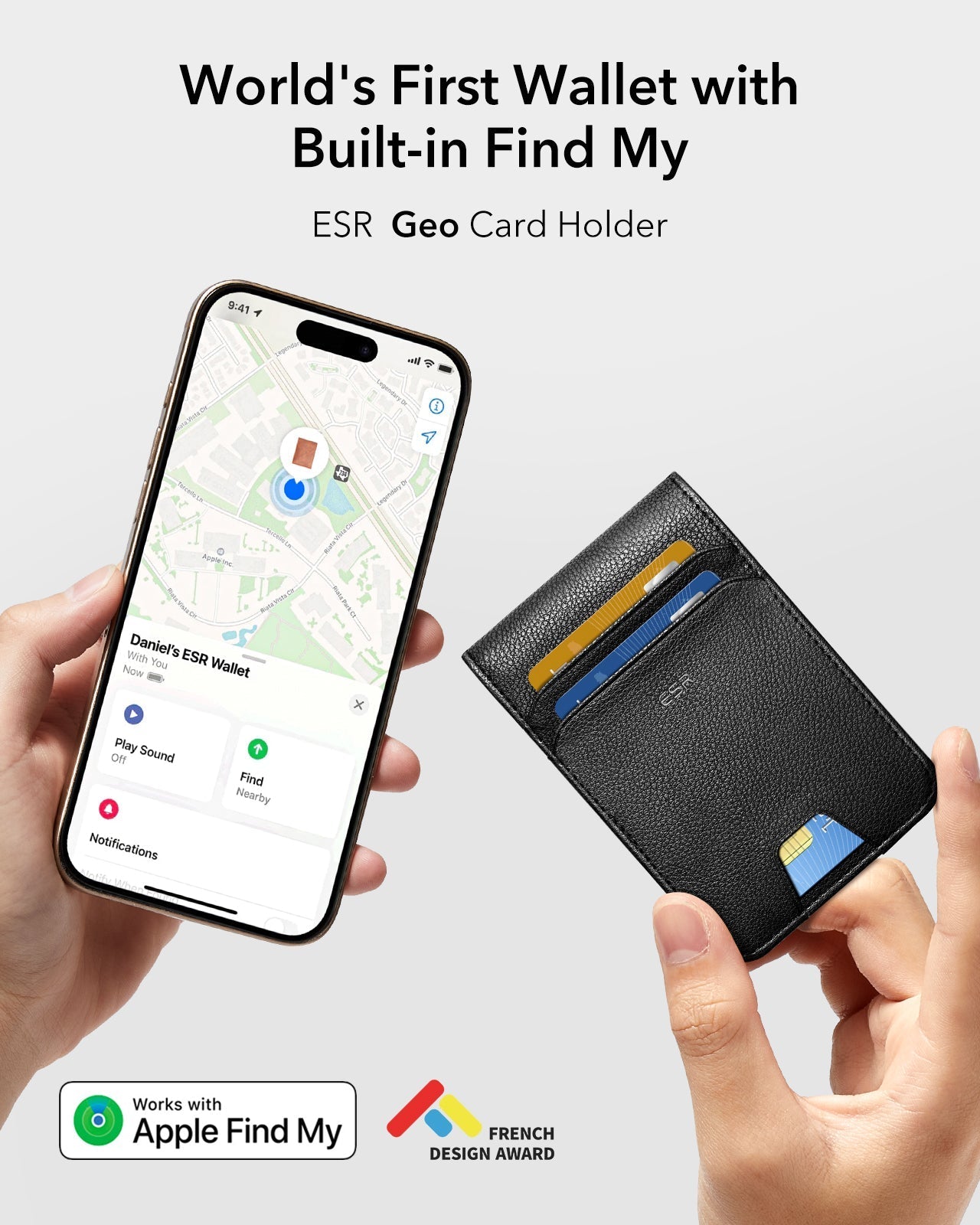 Geo Card Holder - Black Carbon Fiber - Image 6