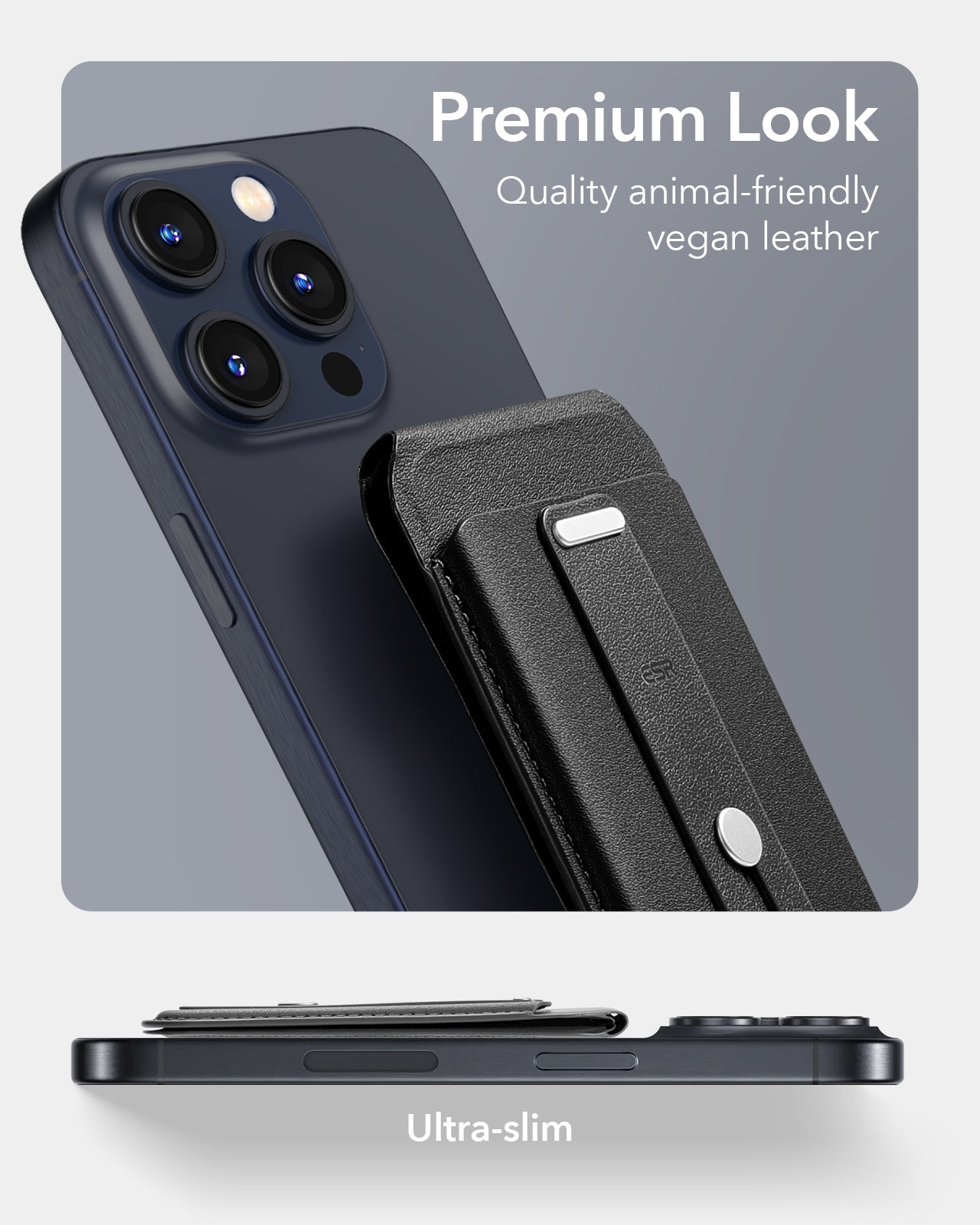 Grip Wallet Stand (HaloLock) - Desert Titanium - Image 2