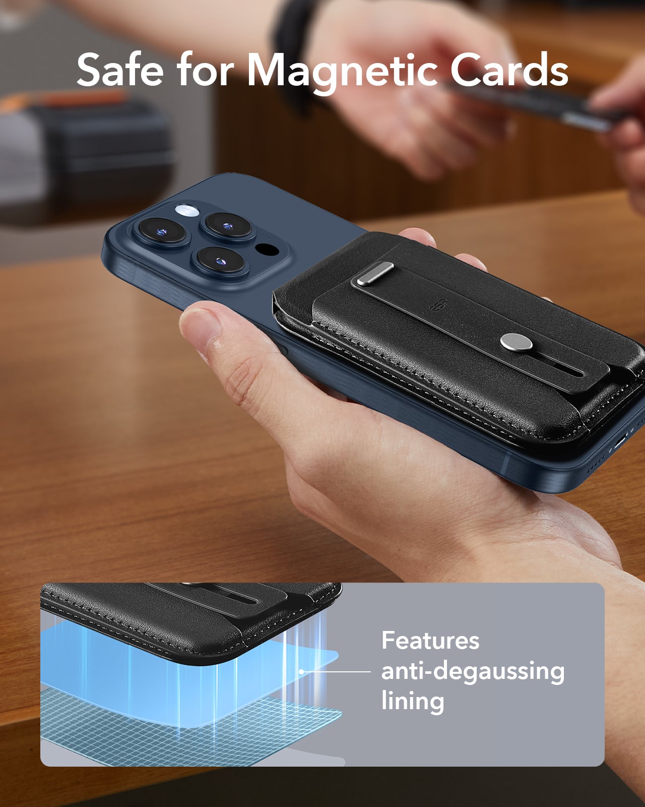 Grip Wallet Stand (HaloLock) - Desert Titanium - Image 8