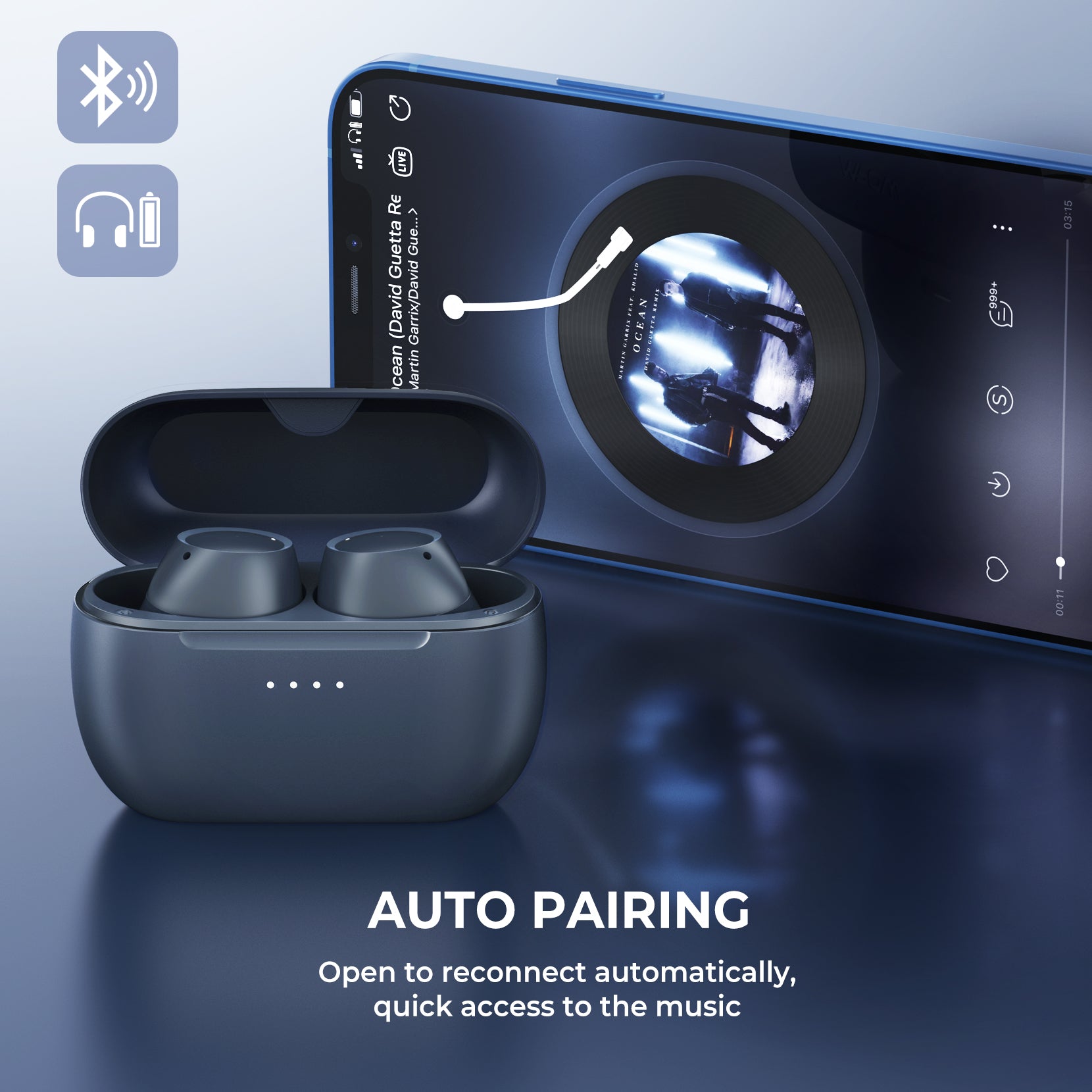 Mpow M13 Wireless Earbuds - Image 6