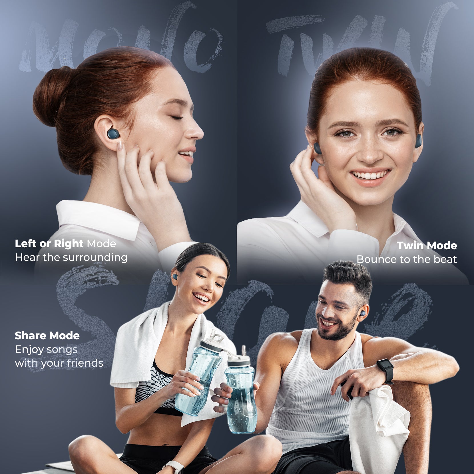 Mpow M13 Wireless Earbuds - Image 4