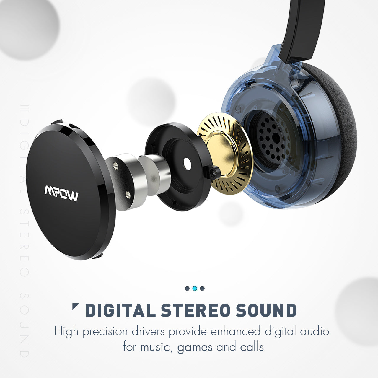 Mpow 071 3.5mm& USB Headset with Microphone - Image 3