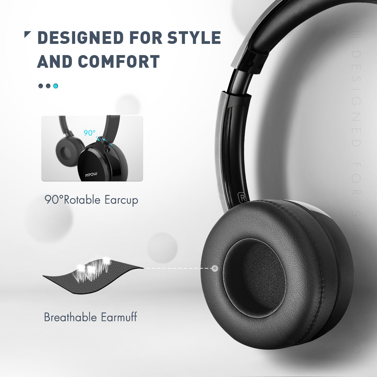 Mpow 071 3.5mm& USB Headset with Microphone - Image 7