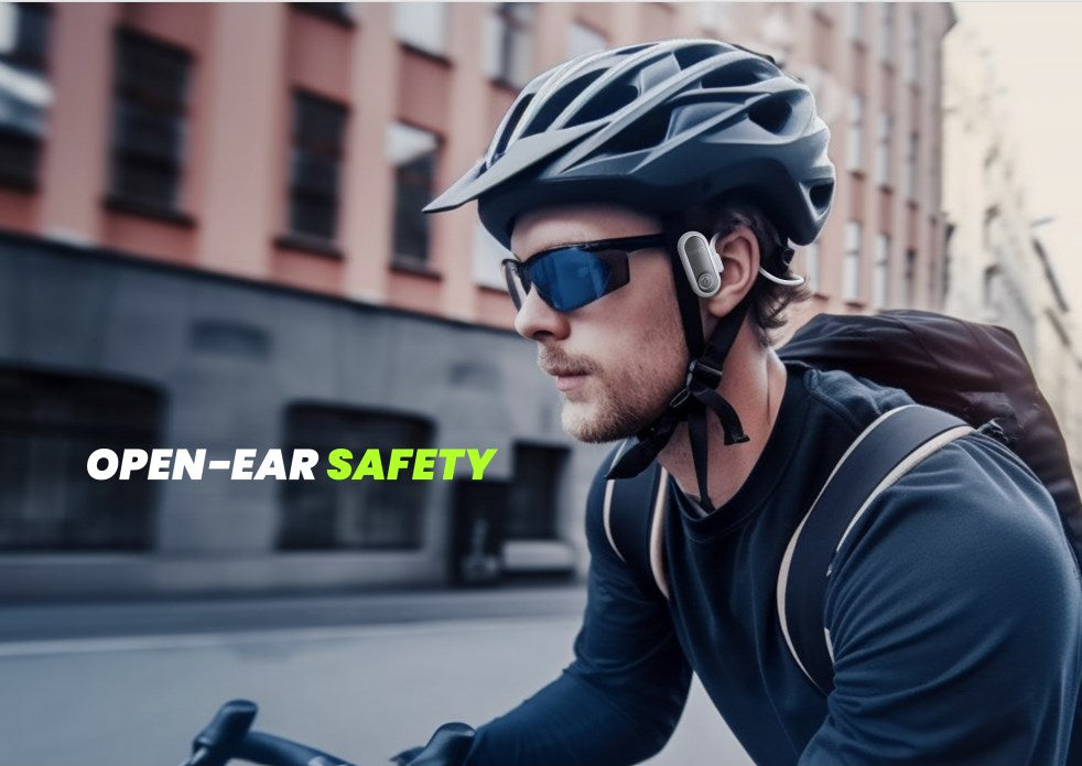 Mpow MU6 Open-Ear Conduction Bluetooth Headset, Air Conduction Sport Wireless Running Earphones,Type C Fast Charging - Image 5
